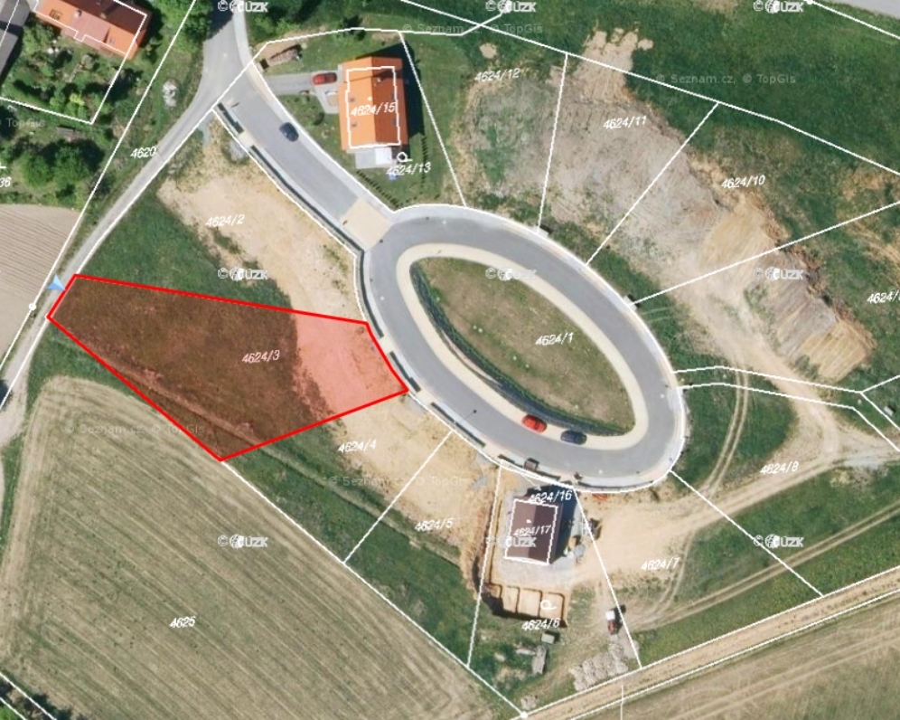 Prodej stavebního pozemku v Prosetíně u Bystřice nad Pernštejnem